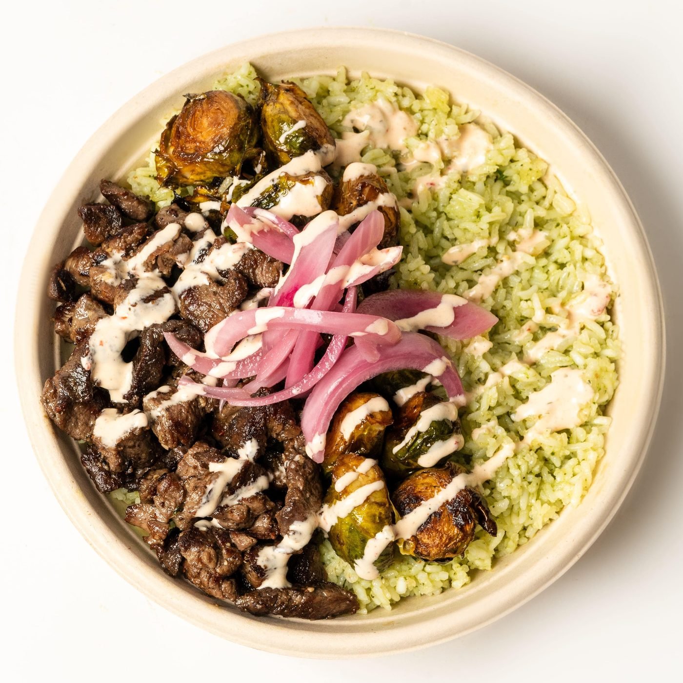 Filet & Greens Bowl (Small Bowl)
